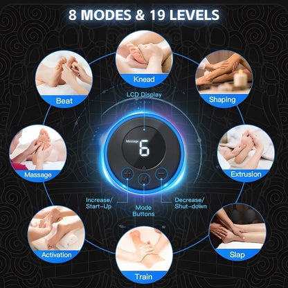 Wireless Electric EMS Foot Massager | Pain Relief & Relaxation | Rechargeable | BhushanBazar