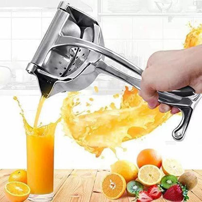 Heavy Duty Aluminum Manual Hand Press Juicer | Lemon Orange Citrus Squeezer | BhushanBazar
