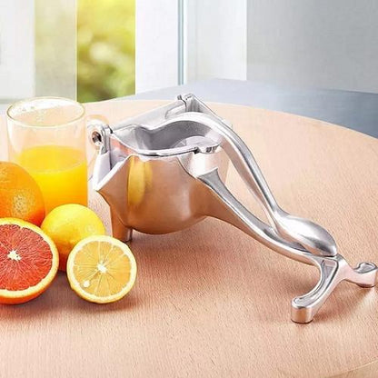 Heavy Duty Aluminum Manual Hand Press Juicer | Lemon Orange Citrus Squeezer | BhushanBazar