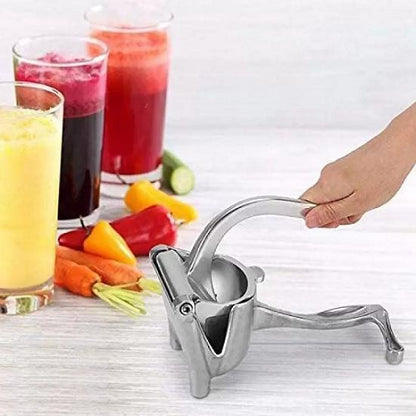 Heavy Duty Aluminum Manual Hand Press Juicer | Lemon Orange Citrus Squeezer | BhushanBazar