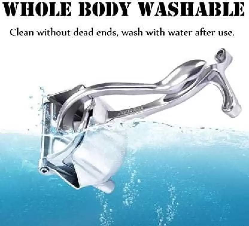 Heavy Duty Aluminum Manual Hand Press Juicer | Lemon Orange Citrus Squeezer | BhushanBazar