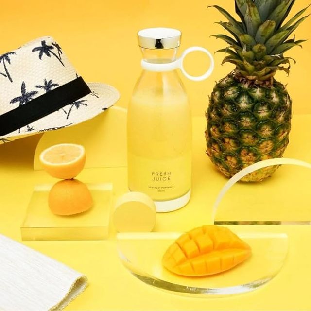 Travel Portable Mini Juice Blender | USB Rechargeable | BPA Free | Fresh Juice Anywhere