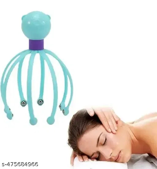 Head Scalp Massager | Steel Ball Claw Design | Stress Relief & Blood Circulation | BhushanBazar