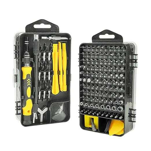 Professional Screwdriver Kit Repair Tool Set with Case – For Phone, Laptop & DIY