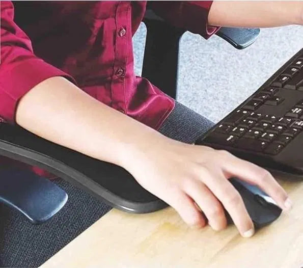 Ergonomic Desk Arm & Wrist Rest Pad | Keyboard Mouse Support | Office Use | BhushanBazar