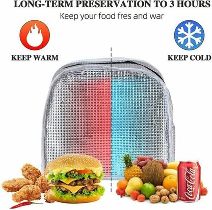 Insulated Lunch Bag for Office – Large Capacity Tiffin Bag for Men, Women & Kids