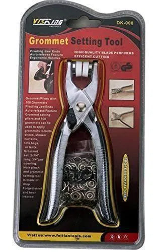 50 Sets Silver Metal Snap Buttons 9.5mm with Pliers – Copper Prong Press Studs