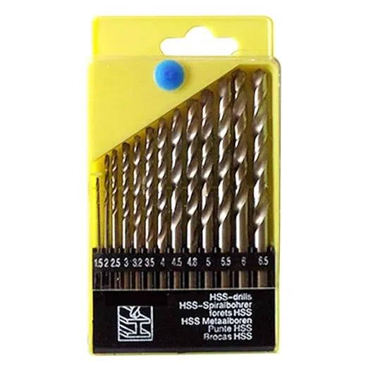 Drill Bits Set – For Wood, Metal, Aluminium & Plastic | DIY Power Tool Accessory