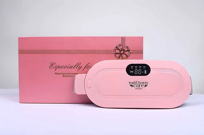 Portable Cordless Menstrual Heating Pad | 3 Heat Levels | 4 Massage Modes | Period Pain Relief | BhushanBazar