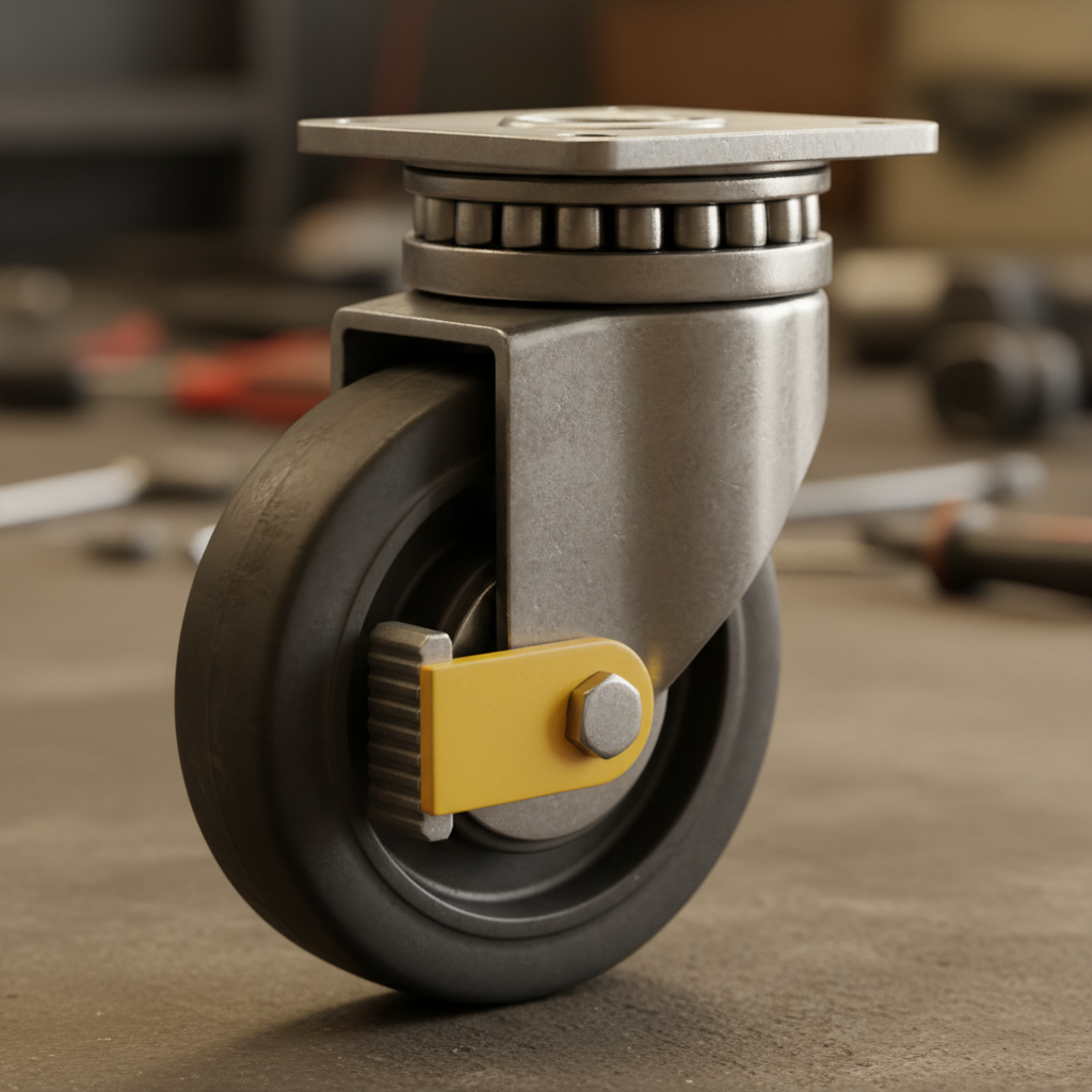 Swivel Brake Detail