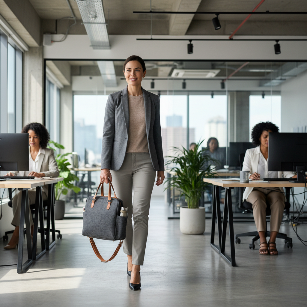 Professional Carrying Lunch Bag to Office