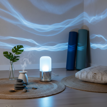 Aura Lamp Meditation Room