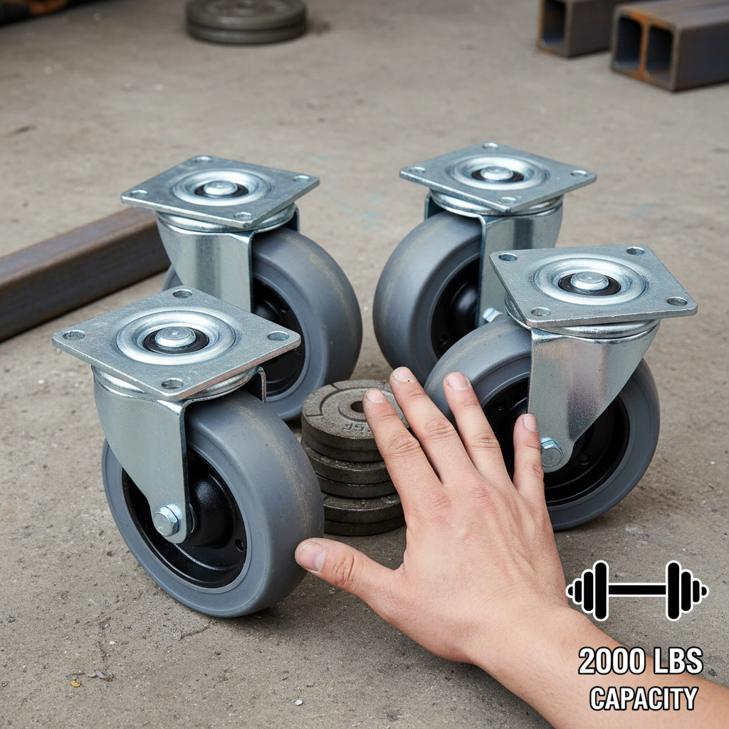All 4 Caster Wheels