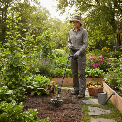 Weed Remover in Garden