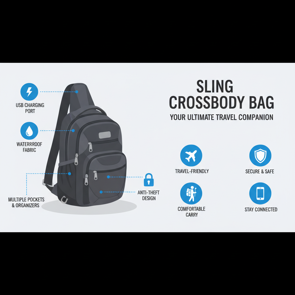 Sling Bag Features Infographic