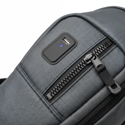 Sling Bag USB Port Detail