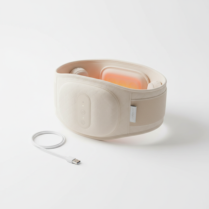Period Cramp Relief Massager White Background