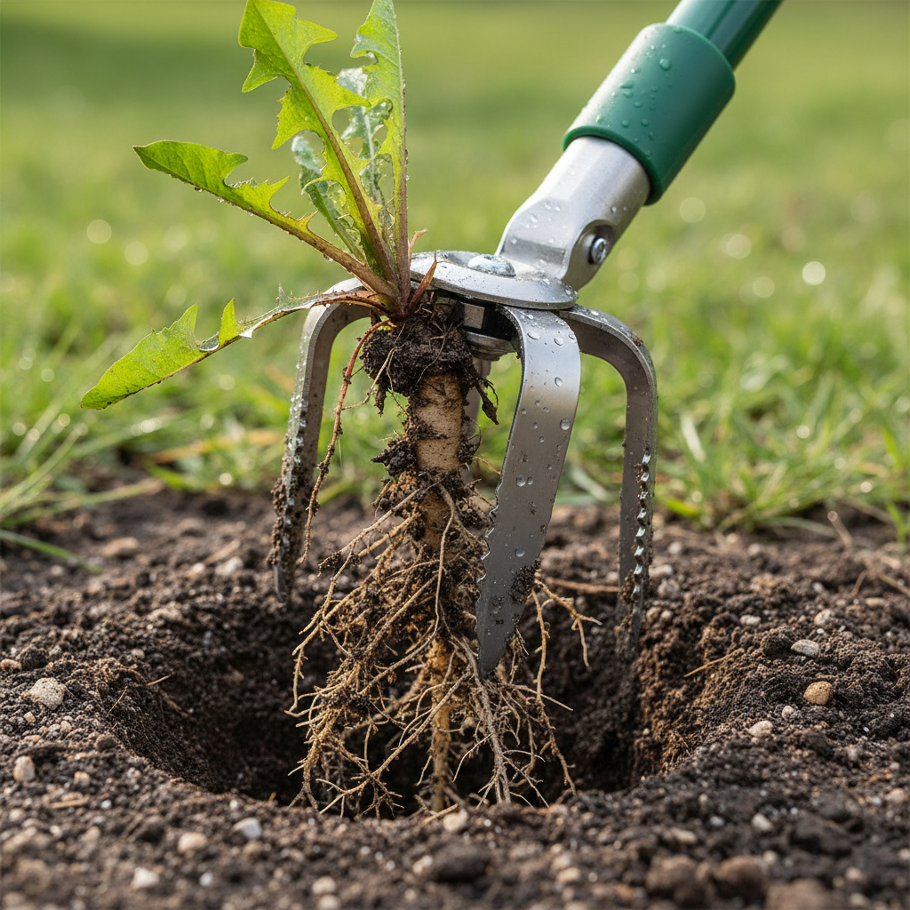 Root Removal Close-up