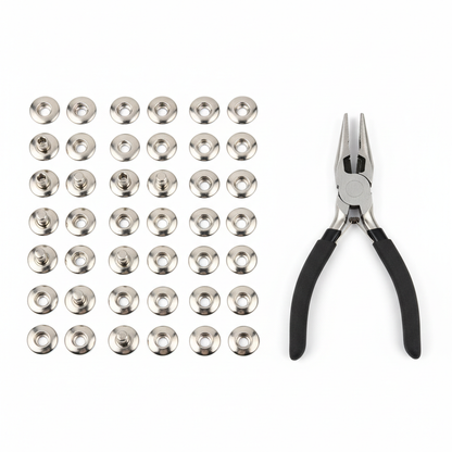 50 Sets Flat Lay with Pliers